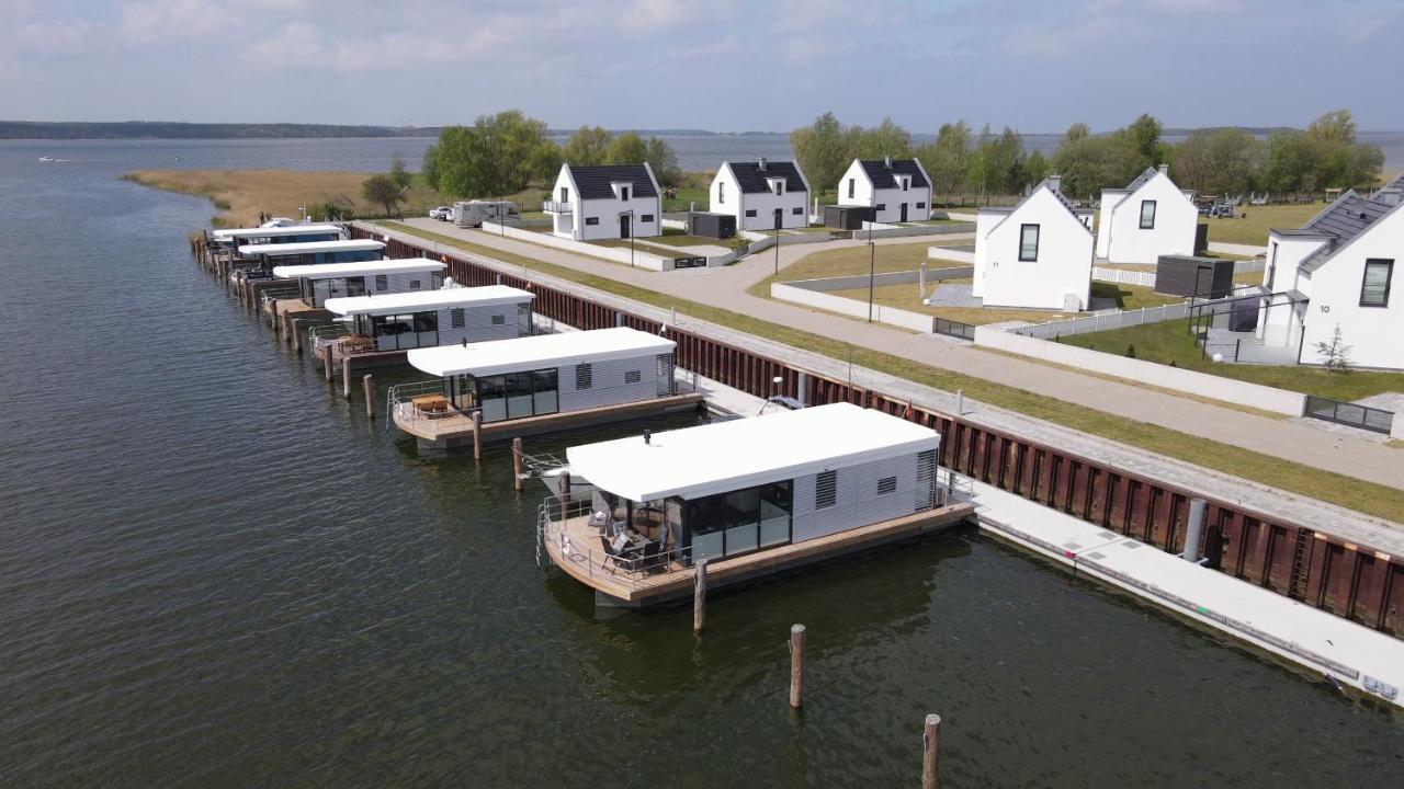 Hausboote Mitten Im Naturschutzgebiet Auf Usedom Villa Peenemunde Exterior foto