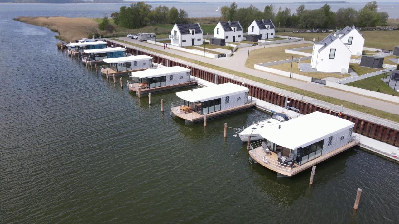 Hausboote Mitten Im Naturschutzgebiet Auf Usedom Villa Peenemunde Exterior foto